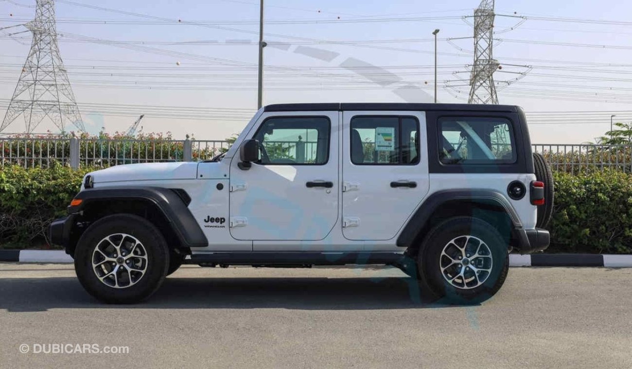 Jeep Wrangler (НА ЭКСПОРТ , For Export) Unlimited Sport S I4 2.0L Turbo , 2024 GCC , 0Km , Без пробега