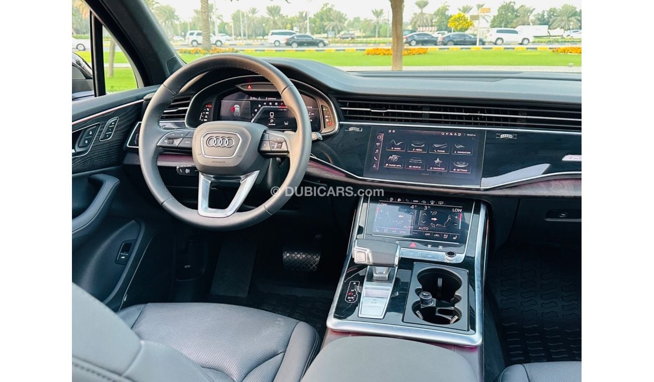 أودي Q7 45 TFSI quattro S-Line 3.0L AUDI Q7 S LINE MODEL 2023 FULL OPTION