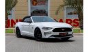 فورد موستانج Ford Mustang GT Premium Convertible 2019 GCC under Agency Warranty with Flexible Down-Payment/ Flood