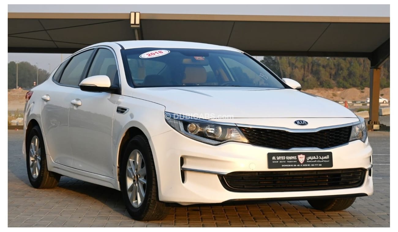 Kia Optima LX Kia Optima 2018 GCC Mid Option in excellent condition, inside and out