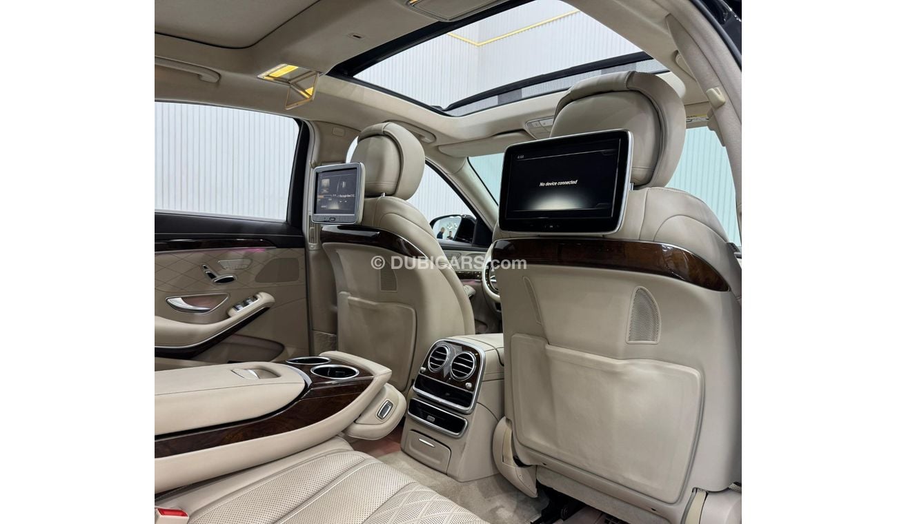 مرسيدس بنز S 400 std 3.0L 2015 Mercedes Benz S400 AMG, Full Service History, Fully Loaded, GCC