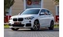 بي أم دبليو X1 sDrive 20i M Sport 2.0L BMW X1 sDrive20i M-Sport 2018 GCC under Warranty with Flexible Down-Payment.