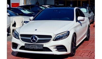 Mercedes-Benz C200 AMG Original paint Full Option 2019 GCC