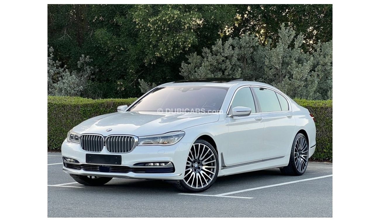 BMW 740Li Exclusive 1500 Monthly payments / BMW 740 LI / GCC / no accidents/ Full option