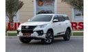 تويوتا فورتونر Toyota Fortuner TRD Sportivo 2018 GCC (LOW MILEAGE) under Warranty with Flexible Down-Payment.