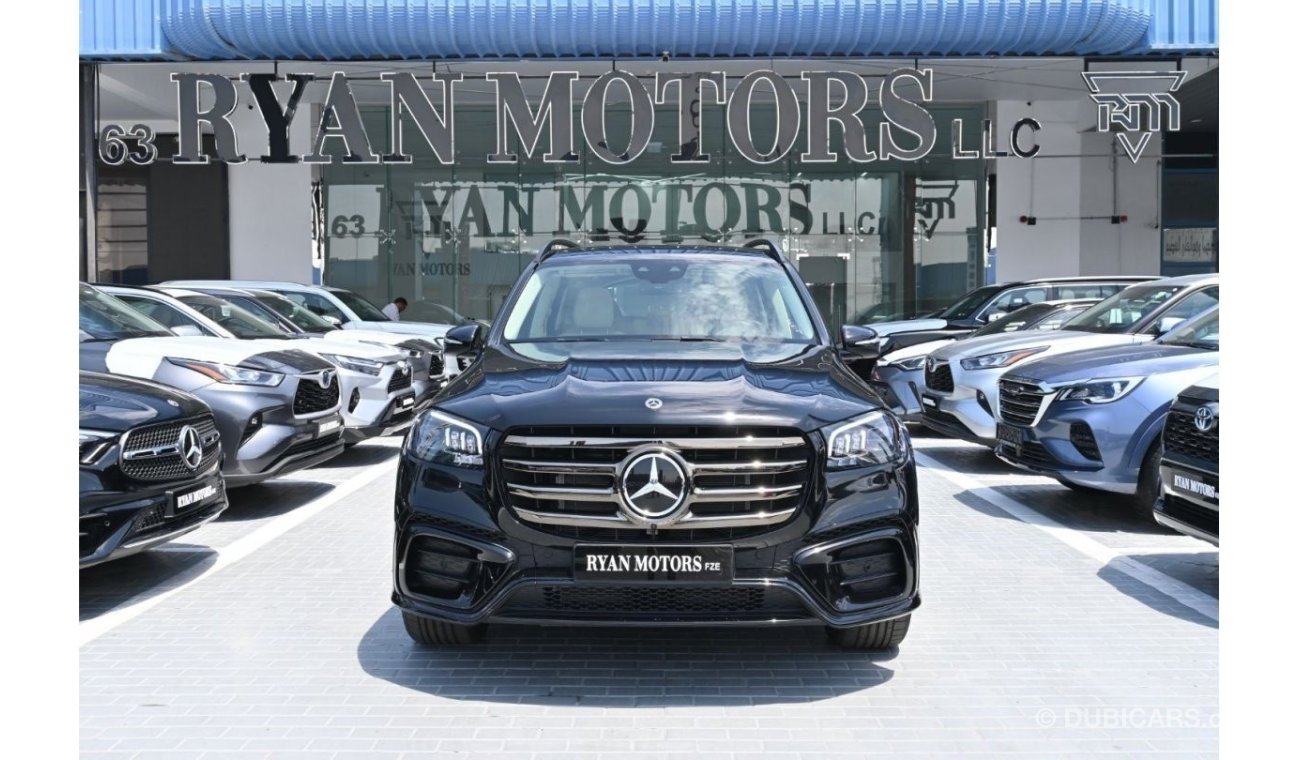 مرسيدس بنز GLS 450 Mercedes GLS 450 3.0L Inline-6 Turbo with Mild Hybrid, SUV, 7 Seats, Color Black, Model 2024