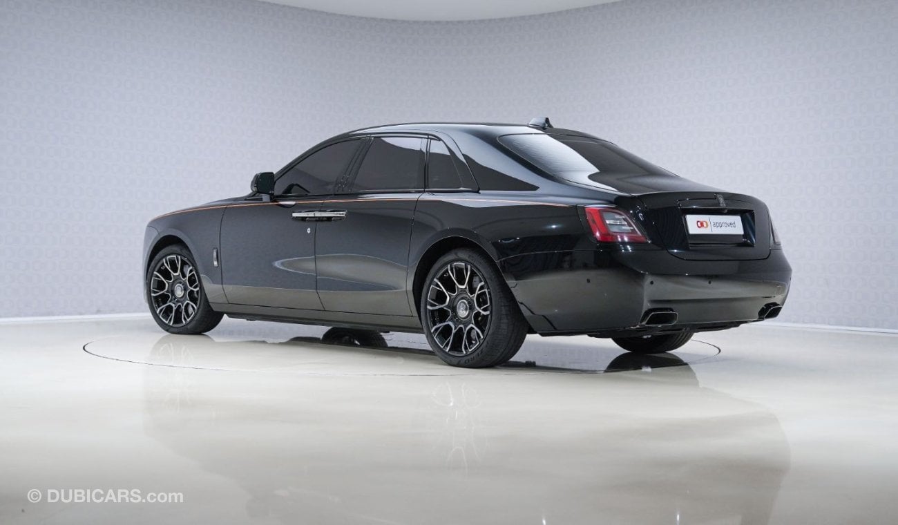 رولز رويس جوست V12 Black Badge - Warranty until Aug 2027 - Approved Prepared Vehicle