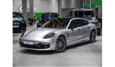 بورش باناميرا توربو أس إكسيكيتيف PANAMERA TURBO S E-HYBRID EXECUTIVE -SPORT EXHAUST- SPORT DESIGN PACKAGE -REAR SEAT ENTERTAINMENT