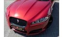 Jaguar XF Jaguar XF R-Sport 2015 (LOWEST MILEAGE) GCC with Flexible Down-Payment.