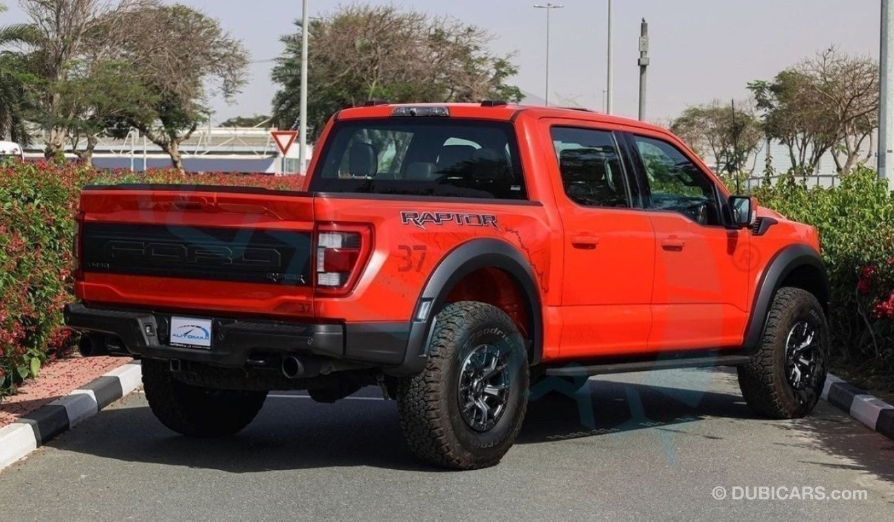 فورد F 150 Raptor 37 V6 3.5L Ecoboost , 2022 GCC , 0Km , (ONLY FOR EXPORT)