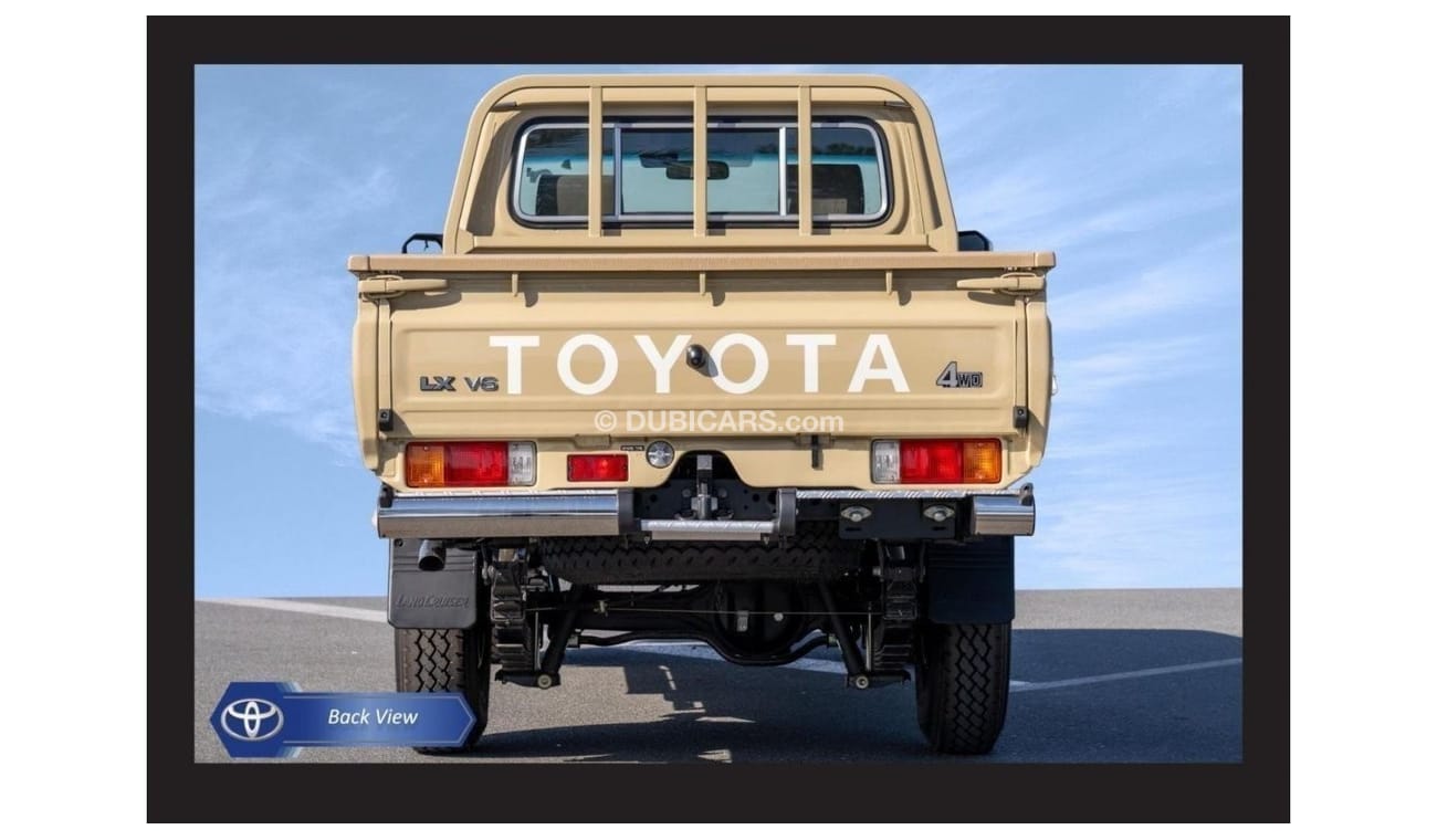 تويوتا لاند كروزر بيك آب TOYOTA LAND CRUISER GRJ79 4.0L S/C MID(i) A/T PTR EXPORT ONLY 2024