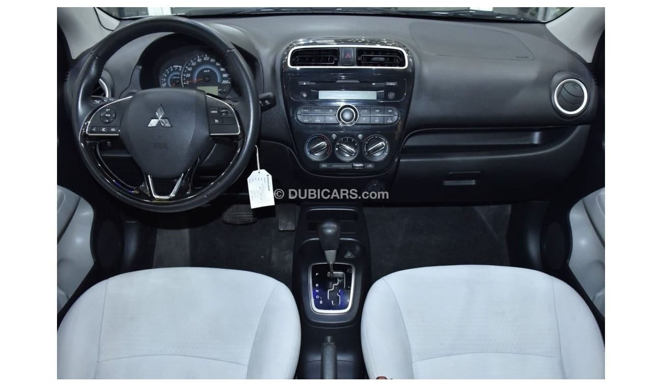 ميتسوبيشي اتراج EXCELLENT DEAL for our Mitsubishi Attrage ( 2021 Model ) in White Color GCC Specs