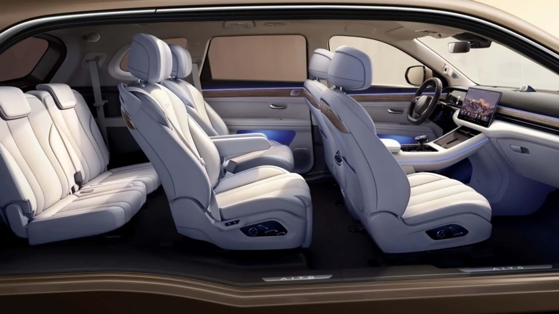 Seres 7 interior - Seats