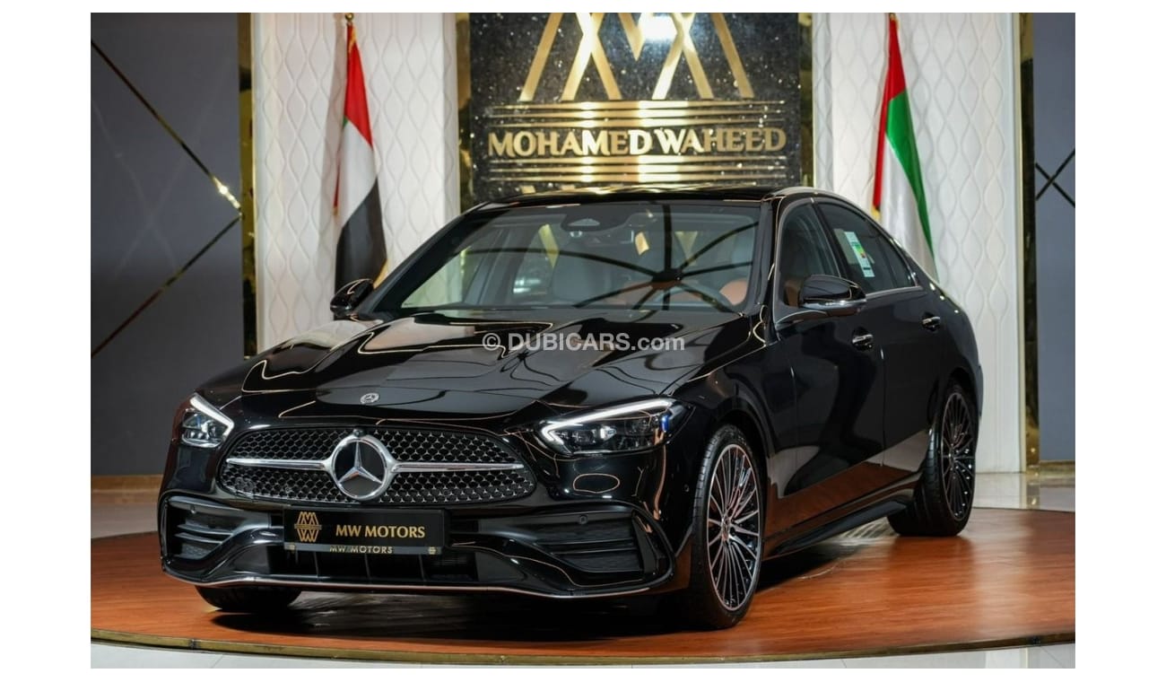 Mercedes-Benz C200 Mercedes-Benz C 200 Premium Plus | 2024 GCC 0km | AMG Package | Burmester | Rear Curtains