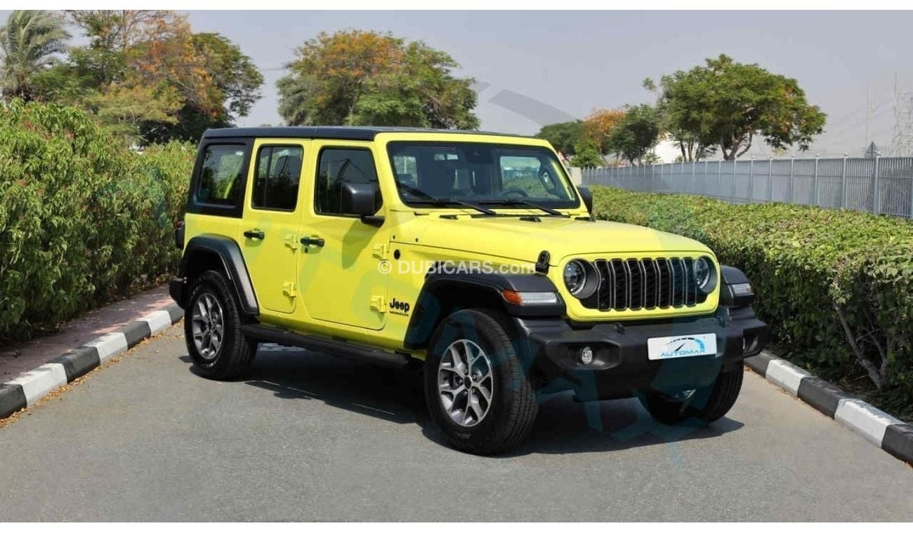 Jeep Wrangler (НА ЭКСПОРТ , For Export) Unlimited Sport S I4 2.0L Turbo , 2024 GCC , 0Km , Без пробега