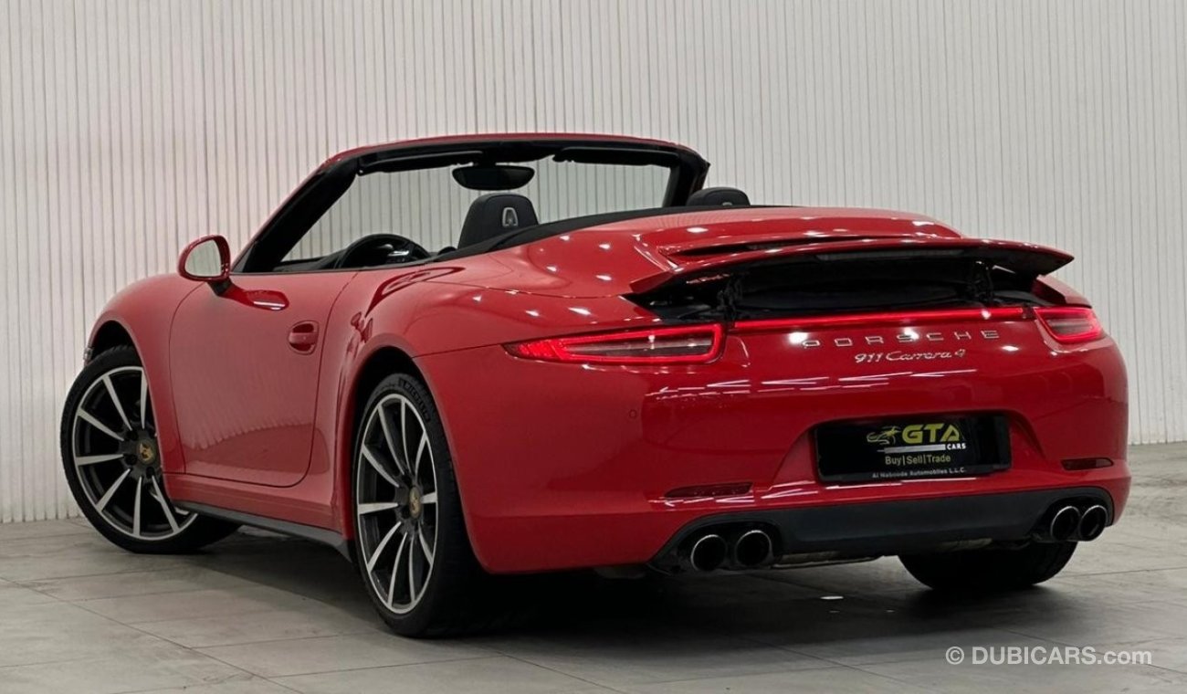 Porsche 911 2014 Porsche 911 Carrera 4 Cabriolet, Full Service History, GCC