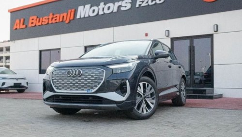 Audi etron audi q4 e-tron blue