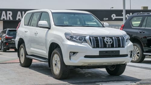 Toyota Prado Toyota Prado VX 2.7L GCC White color Inside beige