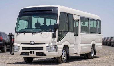 Toyota Coaster RHD 4.2L DIESEL 30-SEATER: SNORKEL, REAR DIFFERENTIAL LOCK, MANUAL AC