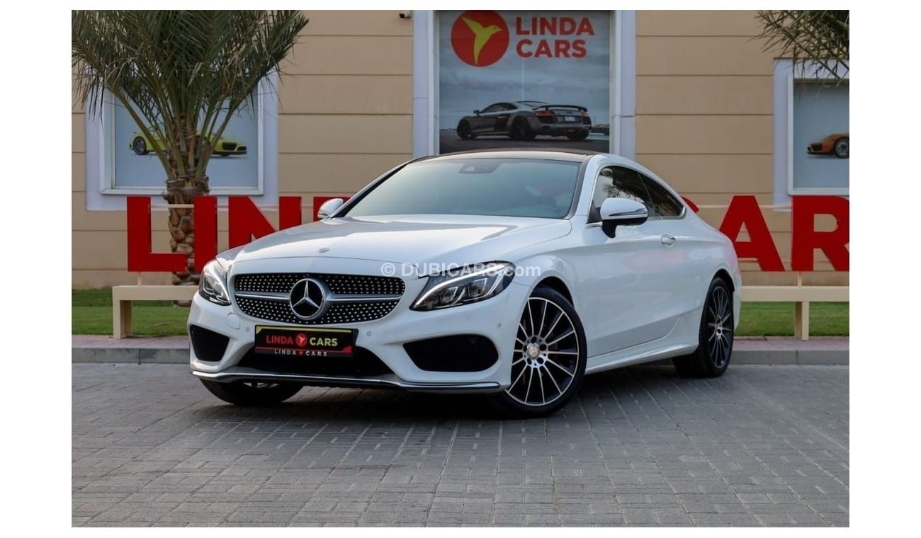 Mercedes-Benz C 200 Coupe Mercedes-Benz C200 Coupe AMG Pack 2017 GCC under Warranty with Flexible Down-Payment.