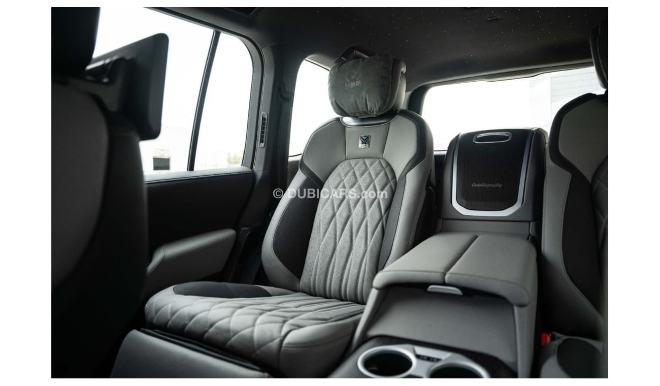 Toyota Land Cruiser VX MBS Autobiography 4 Seater Black Edition with Luxurious Genuine MBS Seats