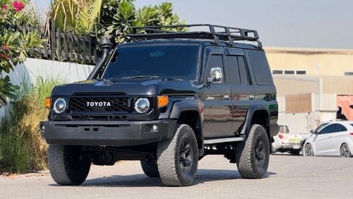 Toyota Land Cruiser Hard Top MODIFIED TO 2024 MODEL | RHD | 4.5L MANUAL TRANSMISSION | 2012 | DIESEL ENGINE | PREMIUM ROOF RACK |