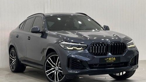 بي أم دبليو X6 40i xLine 2021 BMW X6 xDrive40i X-Line, Feb 2026 BMW Warranty + Service Pack, Full Options, Low Kms,