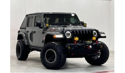 Jeep Wrangler 2018 Jeep Wrangler Unlimited Sport, Full Service History, Fully Modified, GCC