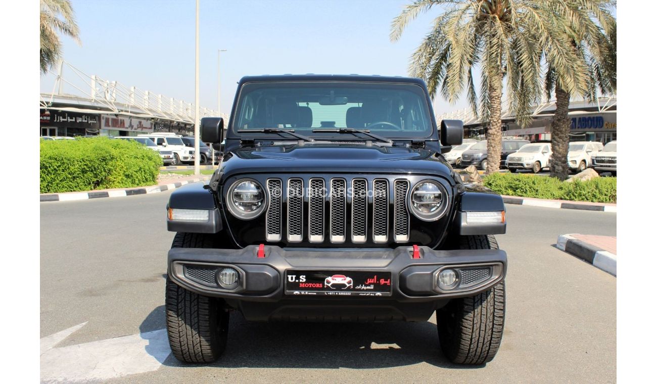 جيب رانجلر JEEP WRANGLER RUBICON 2019 GCC AL FUTTAIM IN MINT CONDITION