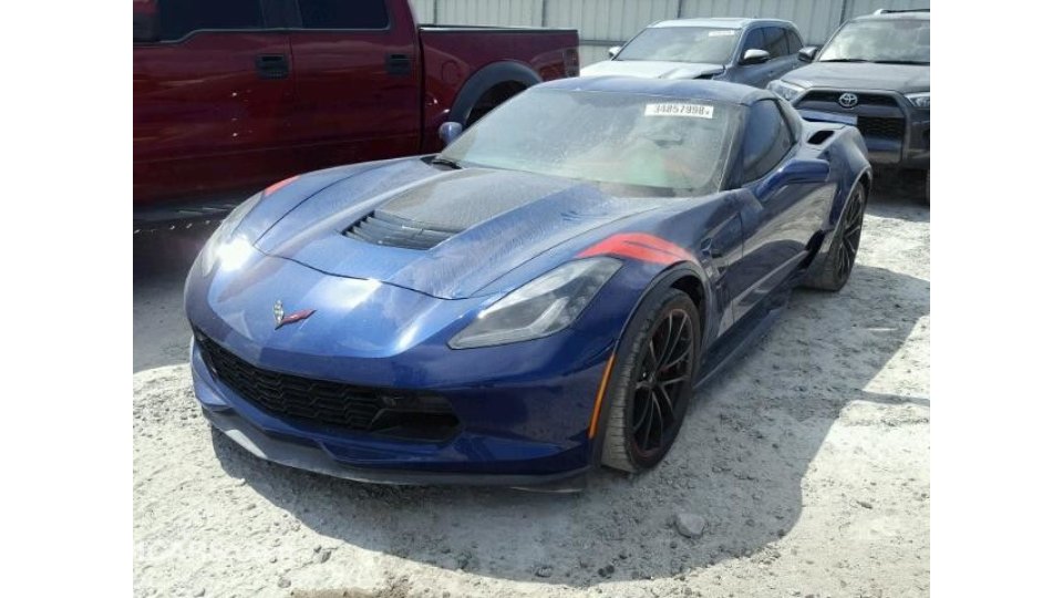 Chevrolet Corvette GRAND SPORT for sale: AED 185,000. Blue  