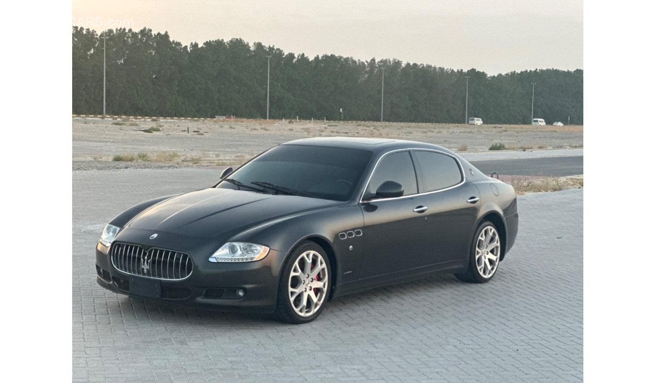 Maserati Quattroporte MODEL 2009 GCC CAR PERFECT CONDITION INSIDE AND OUTSIDE FULL OPTION