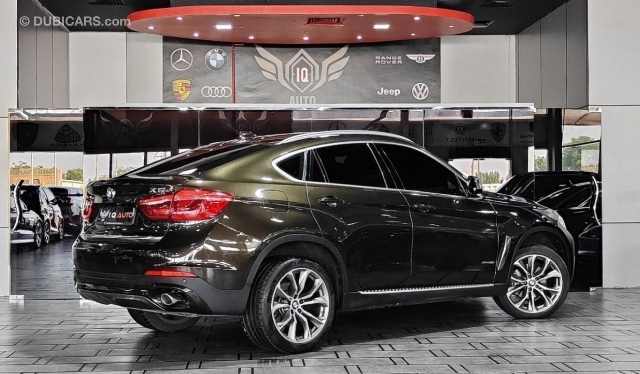 بي أم دبليو X6 35i اكسكلوسيف AED 3100/MONTHLY | 2015 BMW X6 XDRIVE 35i Exclusive Full Option | GCC