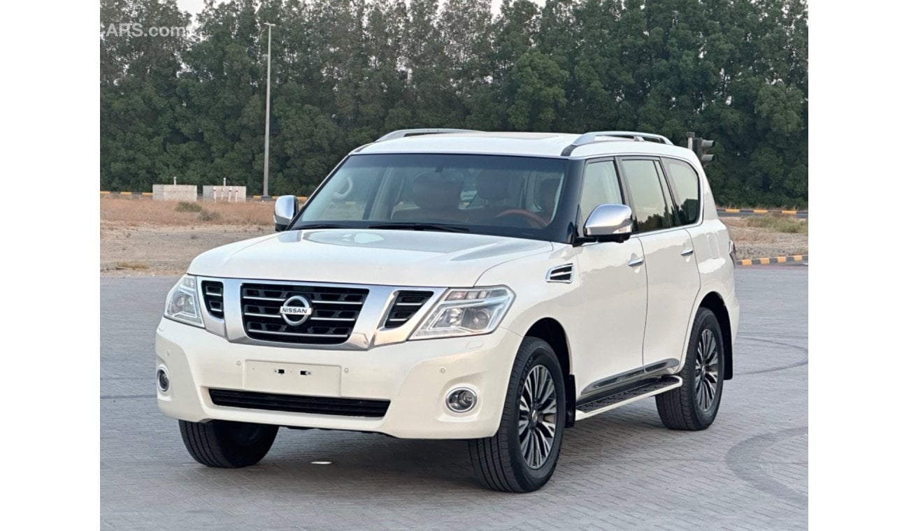 Nissan Patrol LE Platinum MODEL 2017 GCC CAR PERFECT CONDITION INSIDE AND OUTSIDE FULL OPTION 5 camera full electr