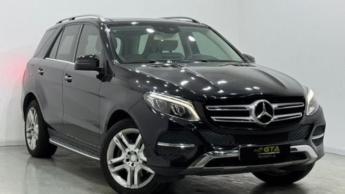 مرسيدس بنز GLE 400 Std 3.0L 2017 Mercedes Benz GLE400 4MATIC, Warranty, Full Service History, Excellent Condition, GCC