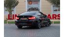 بي أم دبليو 430i M Sport 2.0L BMW 430i M-Sport Gran Coupe 2019 GCC under Agency Warranty and Service Contract with Fl