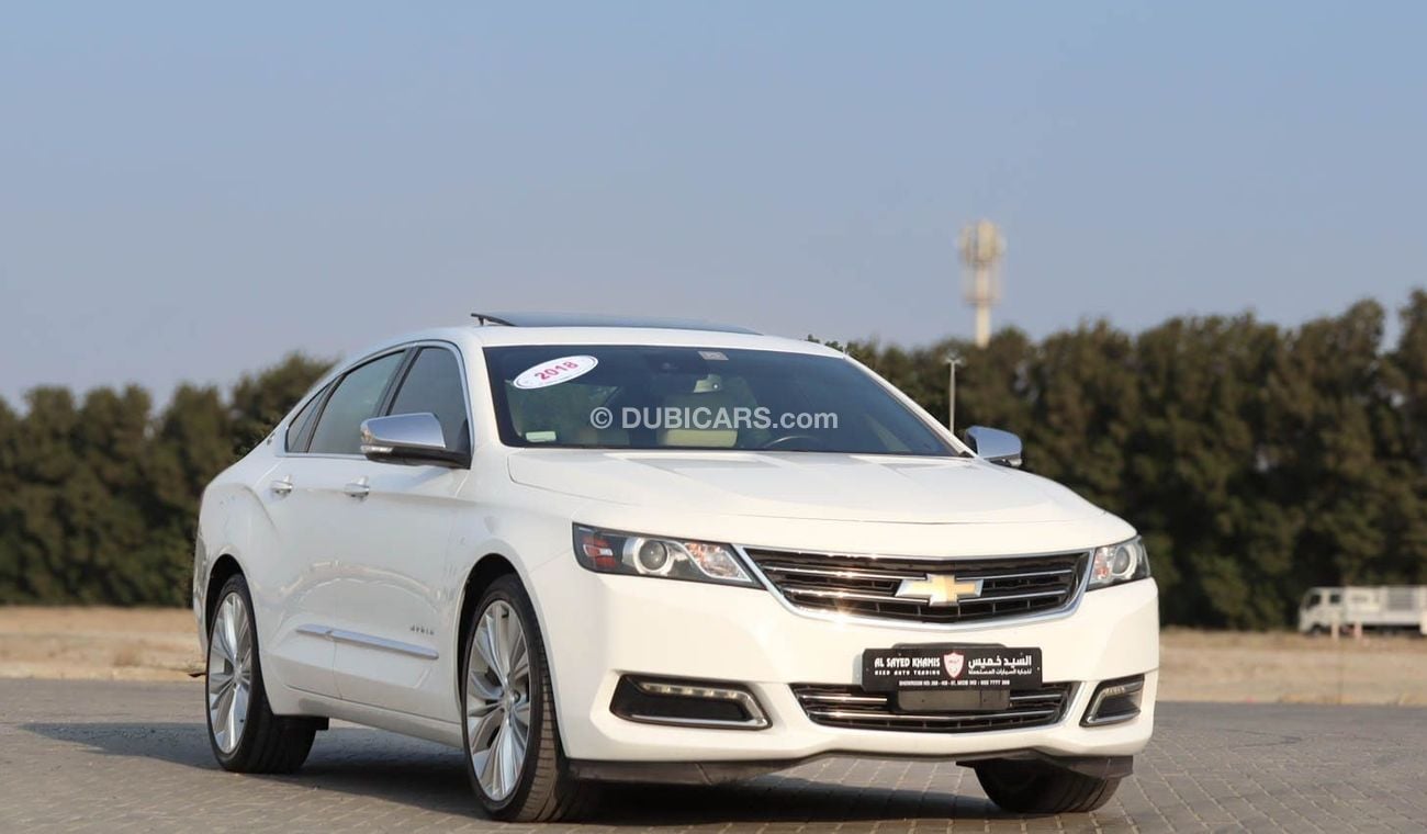 شيفروليه إمبالا Chevrolet impala V6 2018 full option GCC , accident-free excellent condition, 1175 pm