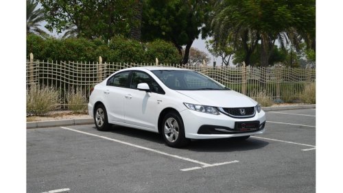 Honda Civic EXi 0% DP HONDA CIVIC 2015 - GCC SPECS - FIRST OWNER - WELL MAINTAINED