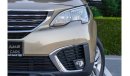 Peugeot 5008 AED 837/month 2018 | PEUGEOT | 5008 ACTIVE | GCC SPECS | P01252