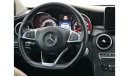 مرسيدس بنز C200 AMG باك موديل 2018 خليجي فل مواصفات بانوراما ومثبت سرعه وتحكم كهربي كامل ونظام صوت ممتاز وكاميرا خلف