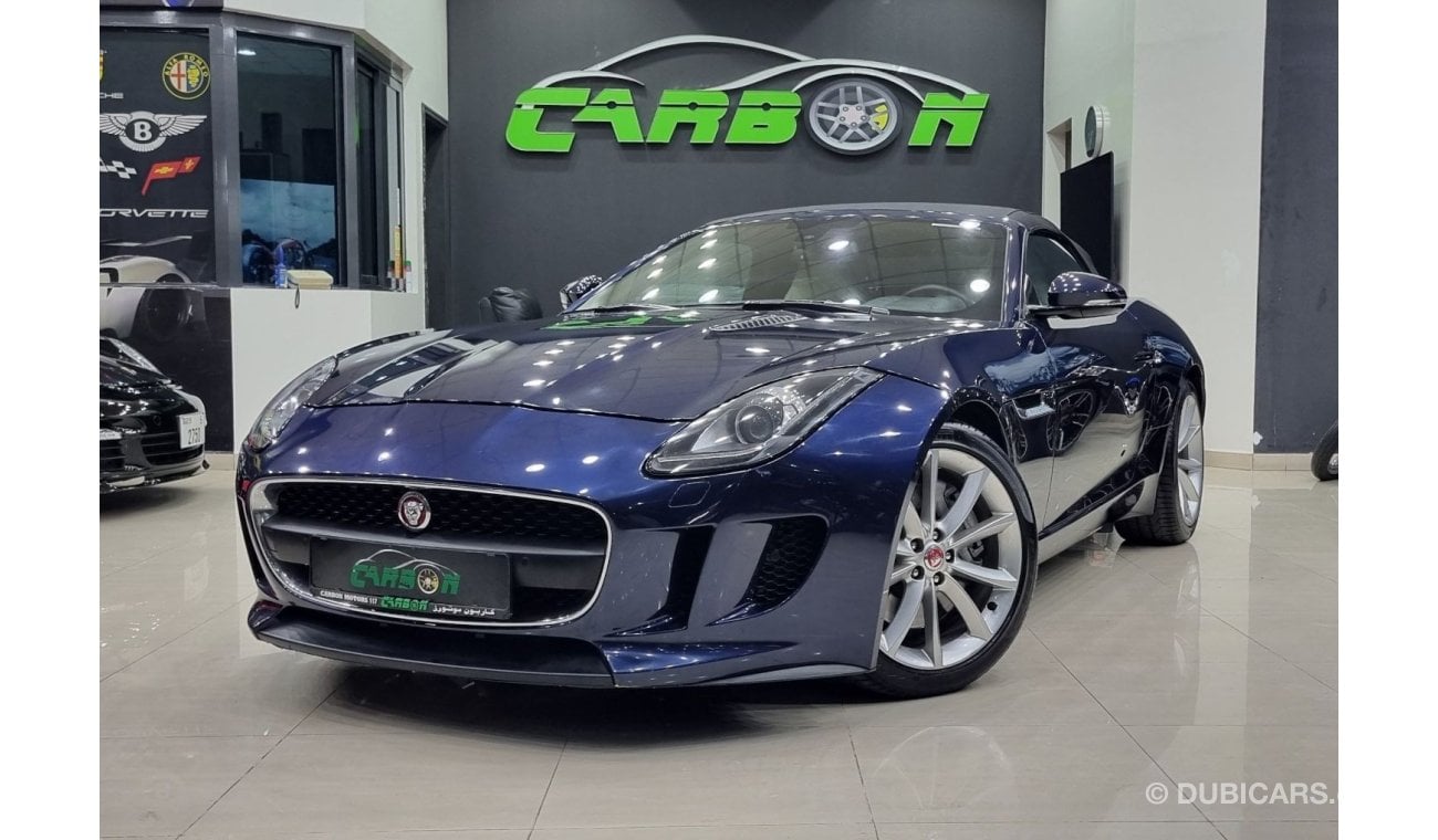 Jaguar F Type Std JAGUAR F TYPE 2015 GCC IN BEAUTIFUL SHAPE FOR 99K AED