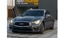 Infiniti Q50 Red Sport 400