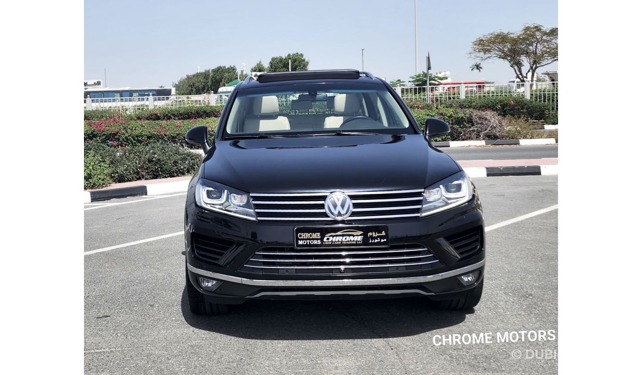 Volkswagen Touareg 2016 VOLKSWAGEN TOUAREG SPORT, 5DR SUV, 3.6L 6CYL PETROL, AUTOMATIC, FOUR WHEEL DRIVE IN EXCELLENT C
