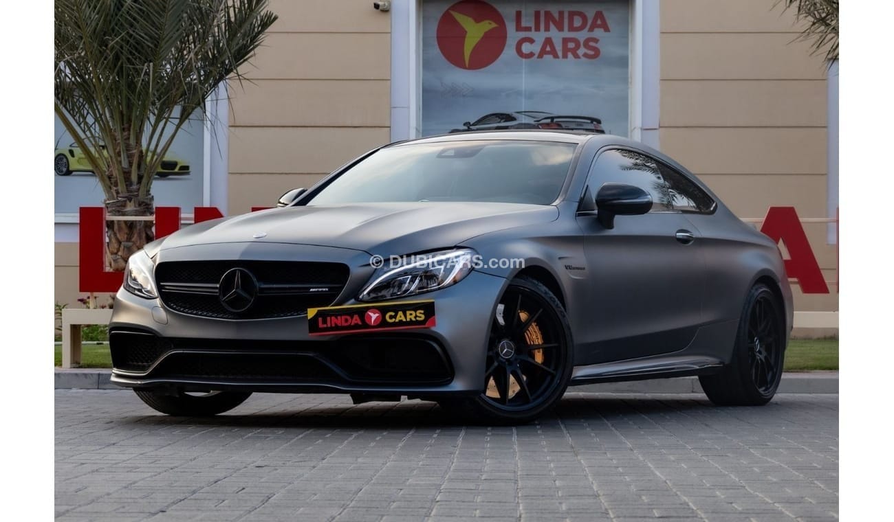 Mercedes-Benz C 63 AMG Std 4.0L Coupe Mercedes-Benz C63S AMG Orange Edition 2017 American Spec under Warranty with Flexible