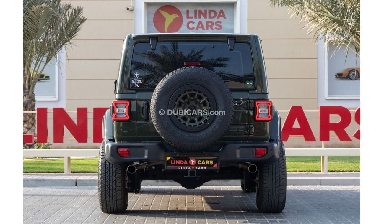 جيب رانجلر Unlimited Sahara 3.6L Jeep Wrangler Unlimited Sahara 2021 GCC under Warranty with Flexible Down-Paym