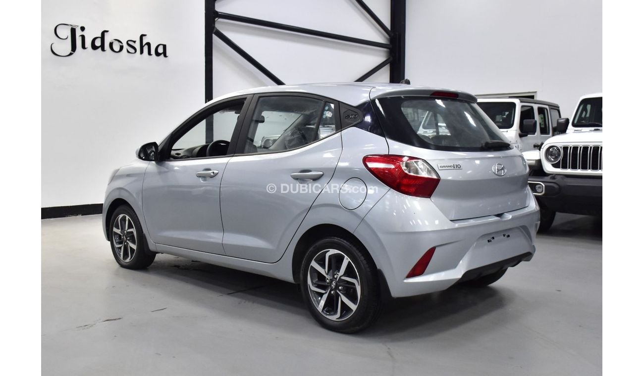 Hyundai Grand i10 EXCELLENT DEAL for our Hyundai Grand i10 1.2L ( 2023 Model ) in Silver Color GCC Specs