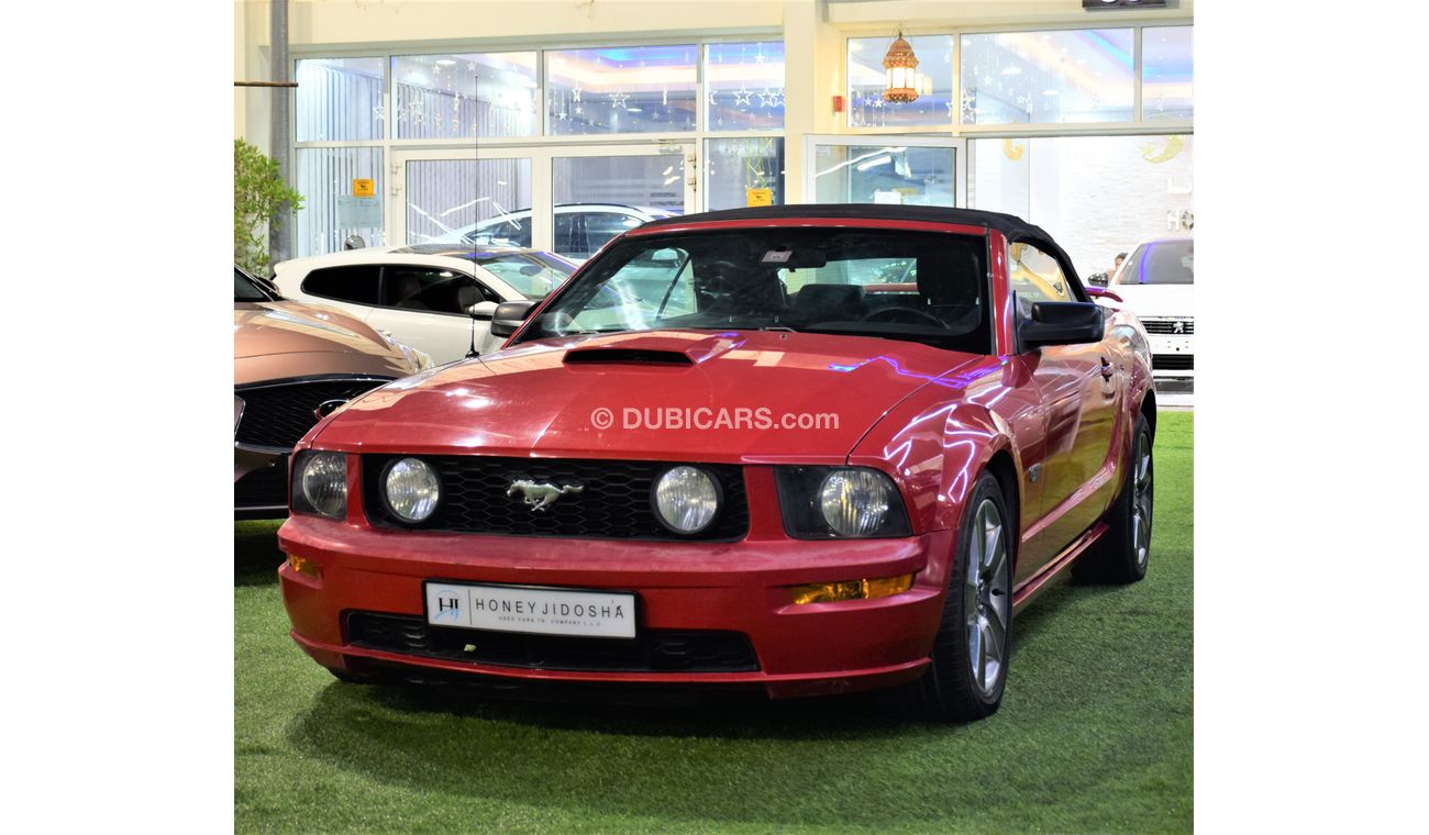 Ford Mustang EXCELLENT DEAL for our Ford Mustang GT Convertible 2008 Model!! in Red Color! GCC Specs