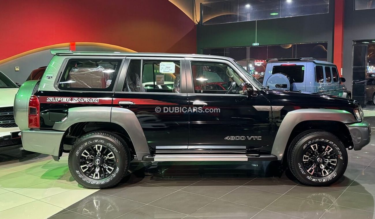 نيسان باترول سوبر سفاري Nissan Patrol Super Safari 4800 VTC AL Ostoura Edition 2024 - GCC - Under Warranty