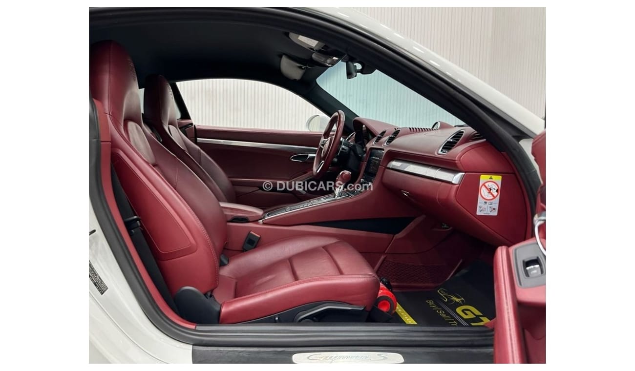 بورش كايمان 718 2018 Porsche 718 Cayman S, April 2025 Porsche Warranty, Full Porsche Service History, GCC