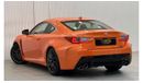 Lexus RC F 2015 Lexus RC-F, Full Lexus Service History, Low Kms, Carbon Fiber Package, Excellent Condition, GCC