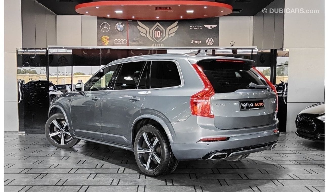 Volvo XC90 R Design AED 2,400 P.M | 2019 VOLVO XC90 T6 R-DESIGN | UNDER WARRANTY | 7 SEATS | GCC | FULLY LOADED